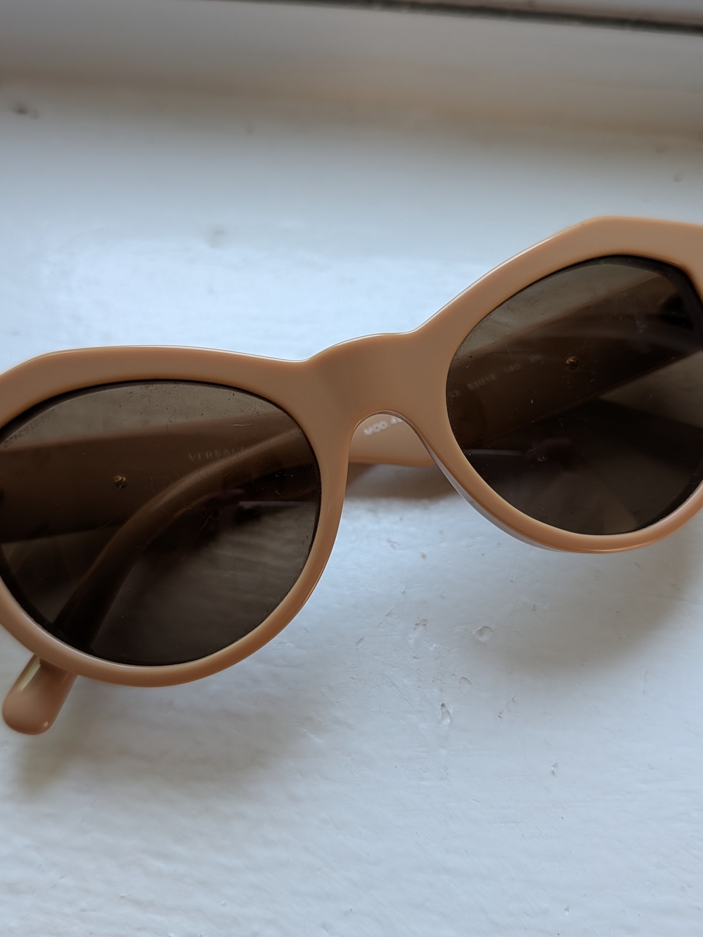 Versace Cat-eye Sunglasses, Caramel Colour